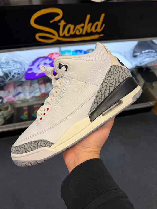 *USE* Jordan 3 Retro White Cement Reimagined