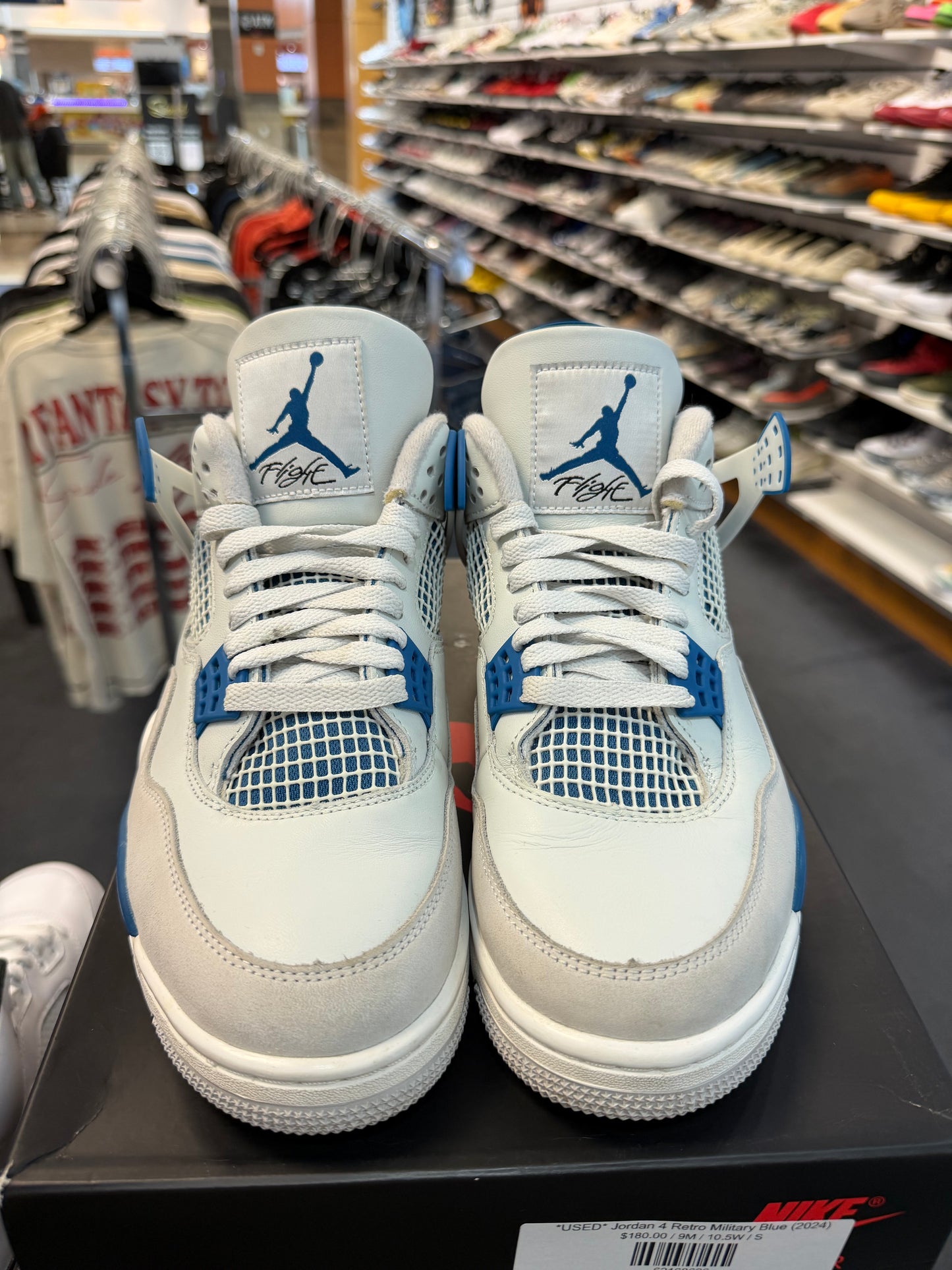 *USED* Jordan 4 Retro Military Blue (2024)