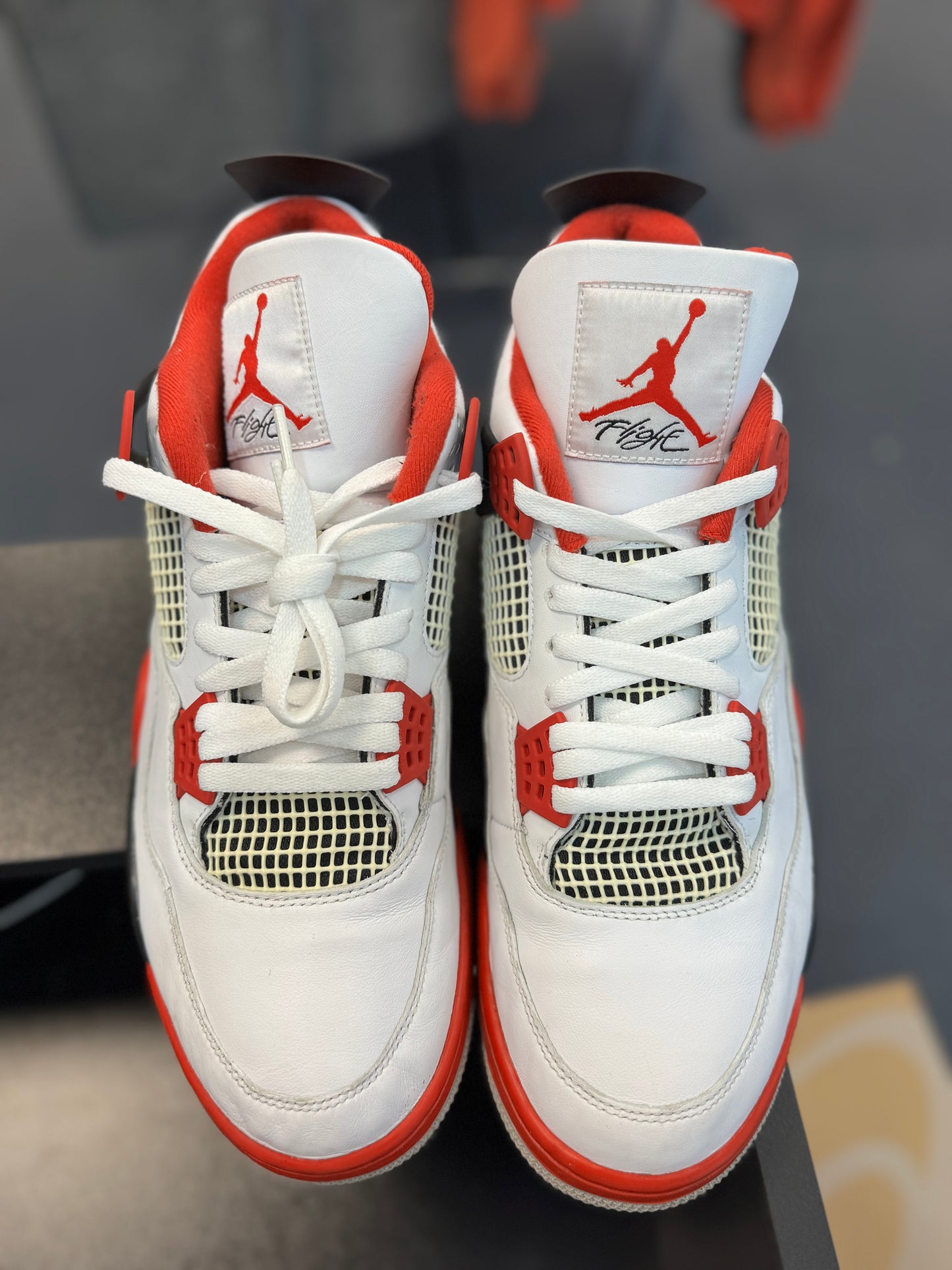 *USED* Jordan 4 Retro Fire Red (2020)