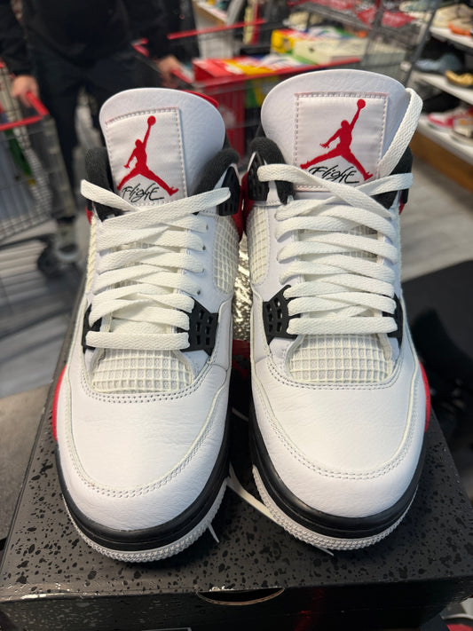 *USED* Jordan 4 Retro Red Cement