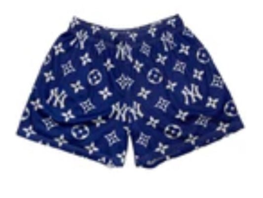 Dior Blue NY Mesh Shorts