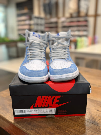 *USED* Jordan 1 Retro High Hyper Royal Smoke Grey