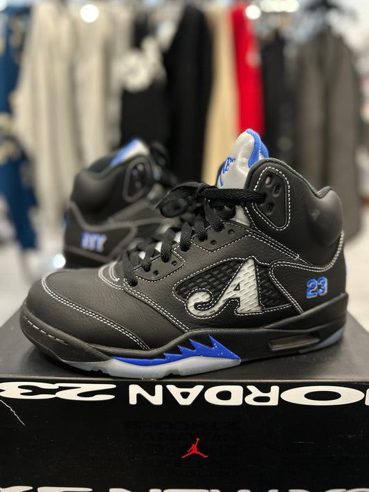 *USED* Jordan 5 Retro Awake NY Black