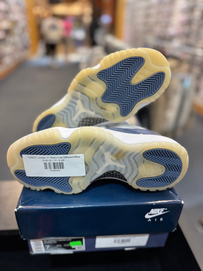 *USED* Jordan 11 Retro Low Diffused Blue