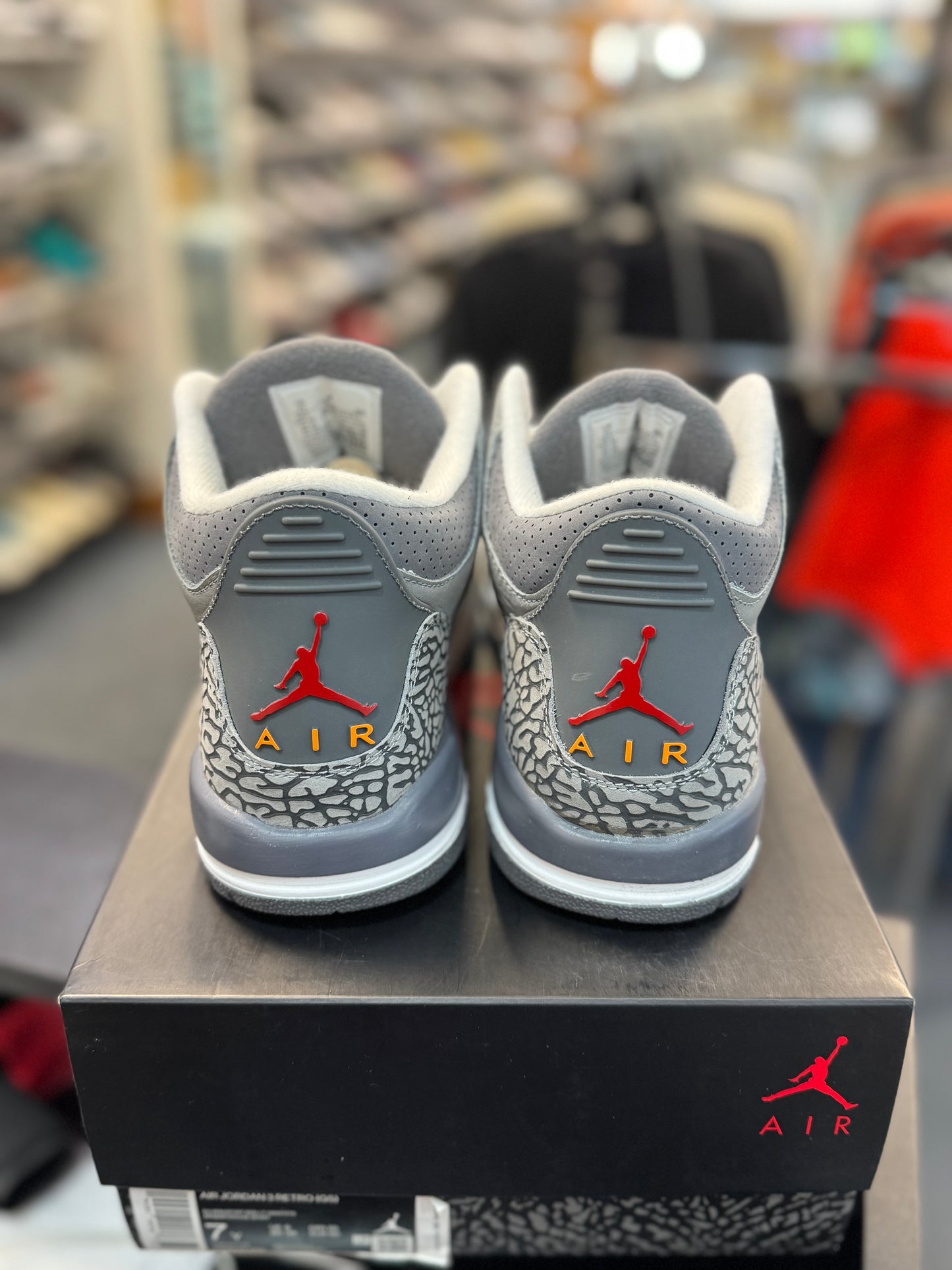 *USED* Jordan 3 Retro Cool Grey (2021) (GS)