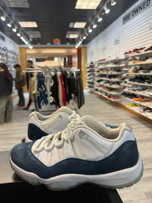 *USED* Jordan 11 Retro Low Snake Navy (2019)
