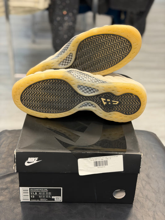 *USED* Nike Air Foamposite One Light Orewood Brown