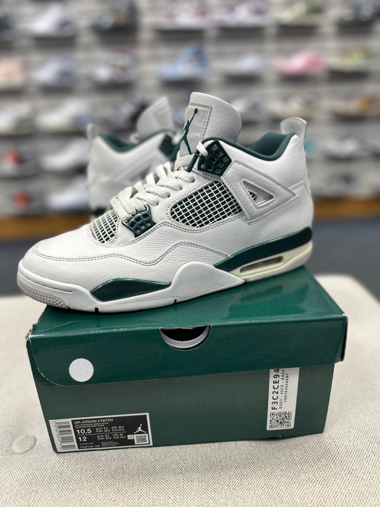 *USED* Jordan Retro 4 Oxidized Green