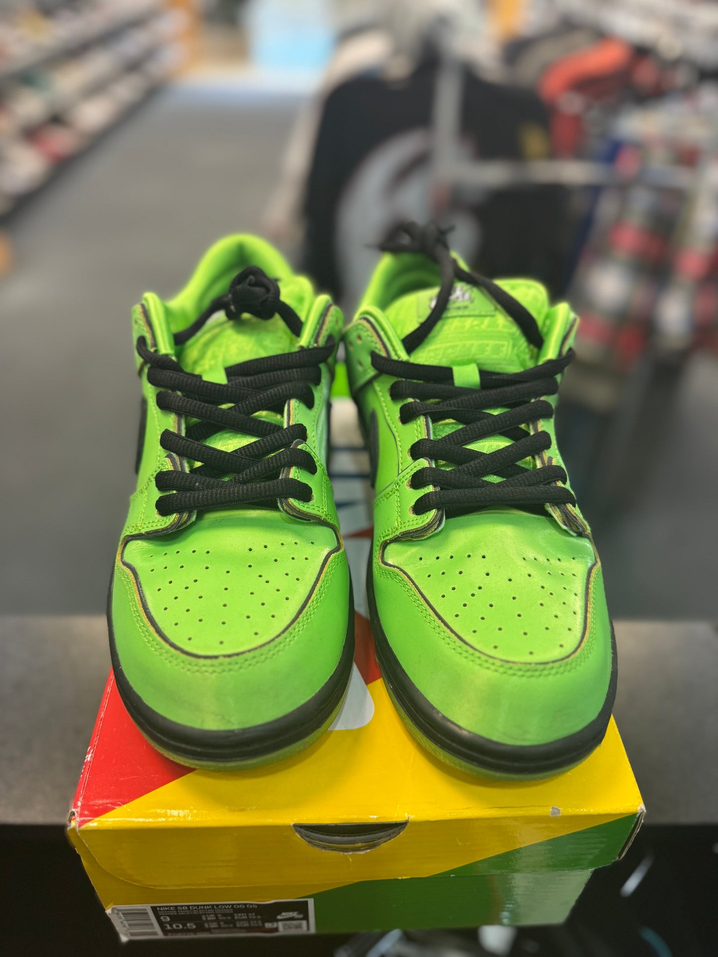 *USED* Nike Dunk Low Power Puff ButterCup