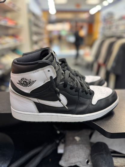 *USED* Jordan 1 Retro High OG Black White