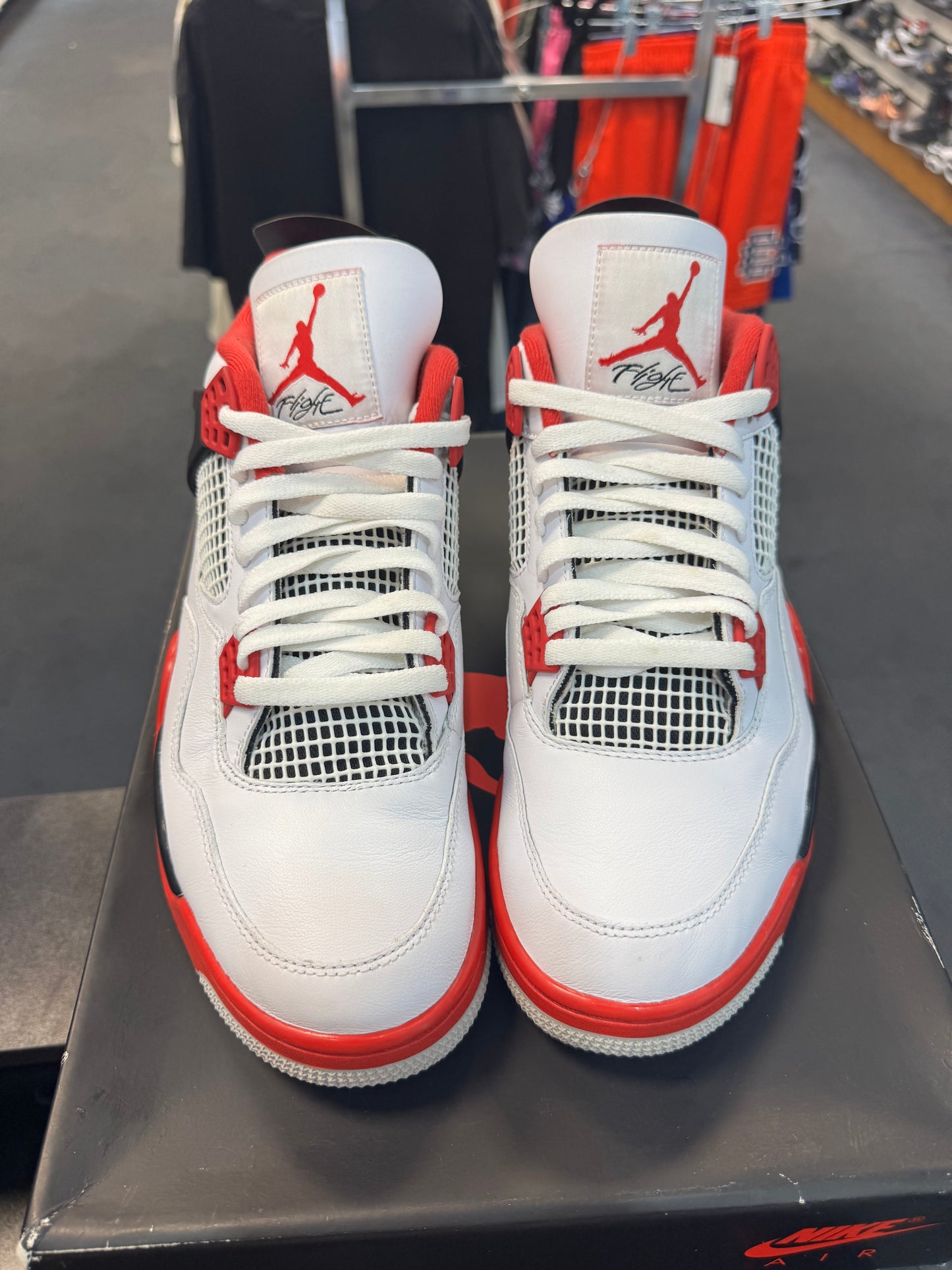 *USED* Jordan 4 Retro Fire Red (2020)