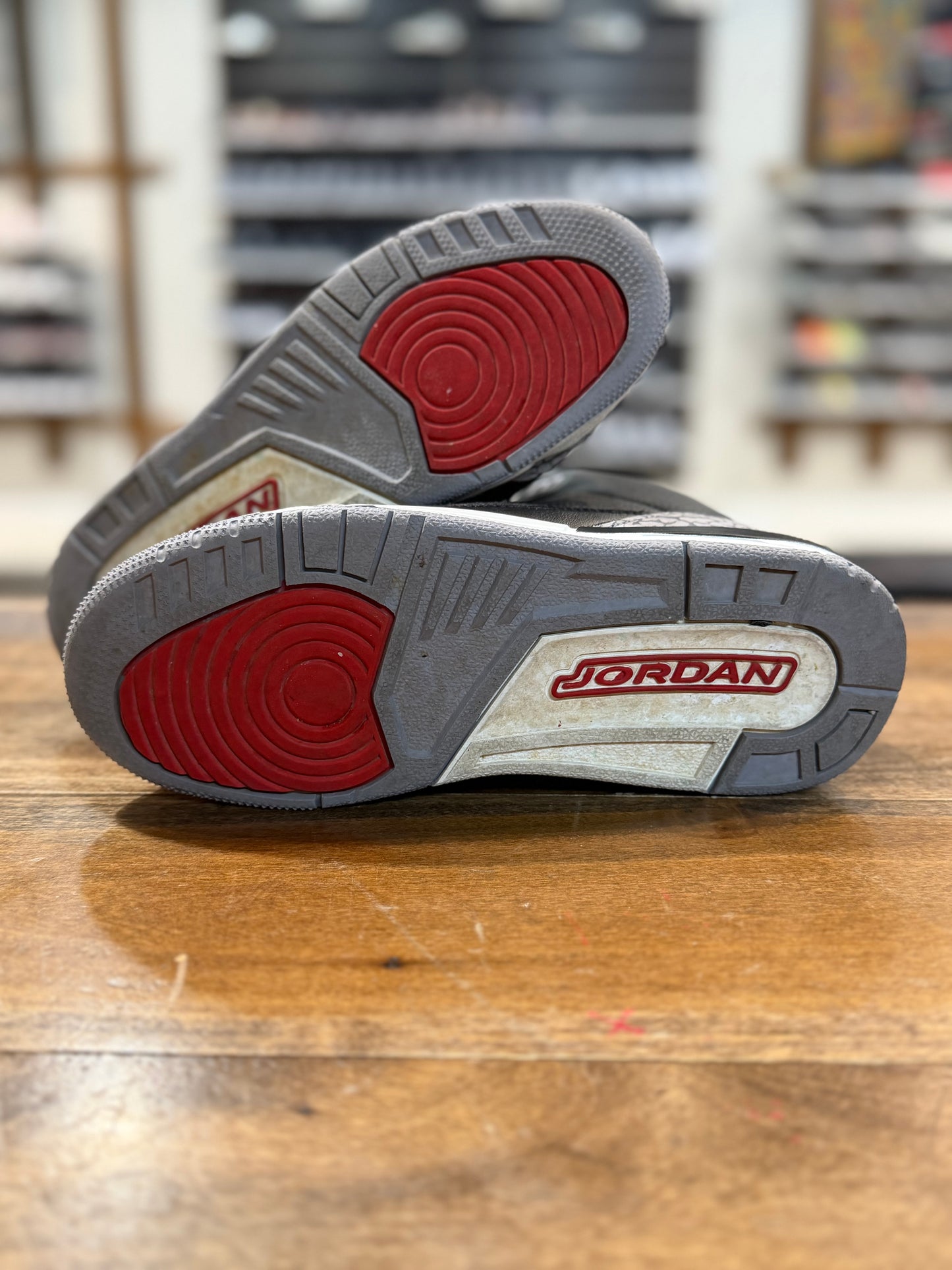 *USED* Jordan 3 Retro Black Cement (2024) (GS)
