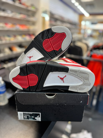 *USED* Jordan 4 Retro Red Cement