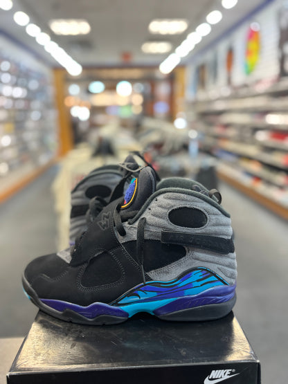 *USED* Jordan 8 Retro Aqua (2025)