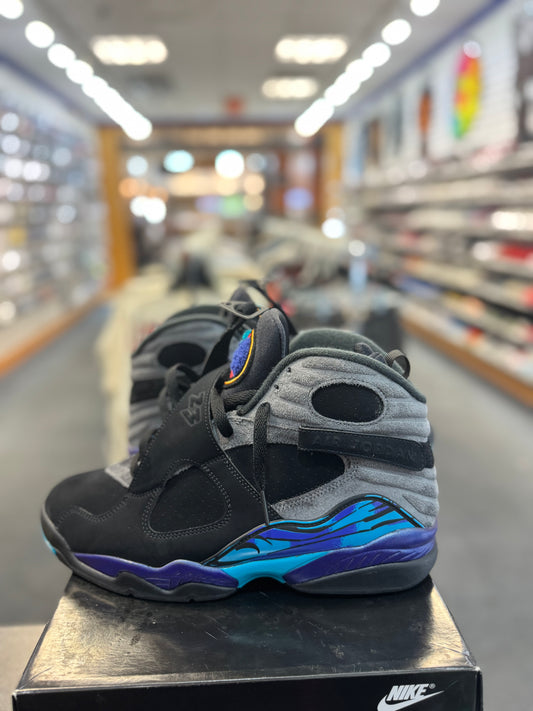 *USED* Jordan 8 Retro Aqua (2025)