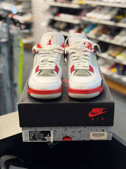 *USED* Jordan 4 Retro Fire Red (2020)