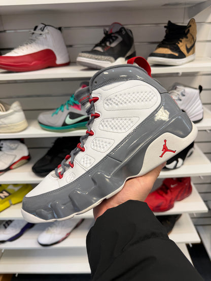 *USED* Jordan 9 Retro Fire Red