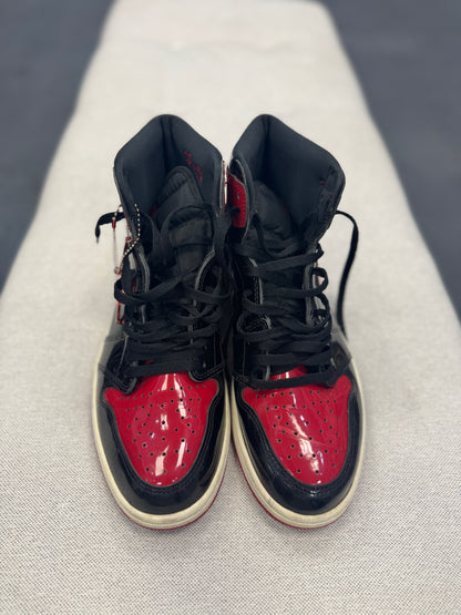 *USED* Jordan 1 Retro High OG Patent Bred