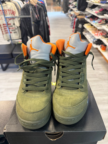 *USED* Jordan 5 Retro Olive (2024) (GS)