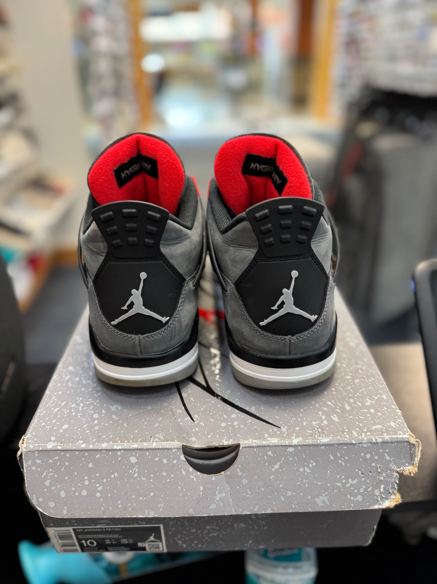 *USED* Jordan 4 Retro Infrared