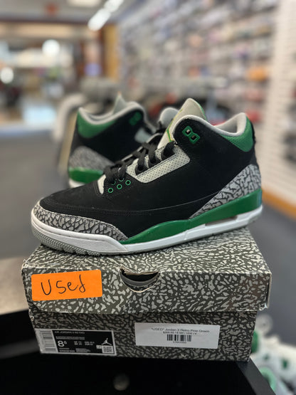 *USED* Jordan 3 Retro Pine Green (DEAL)