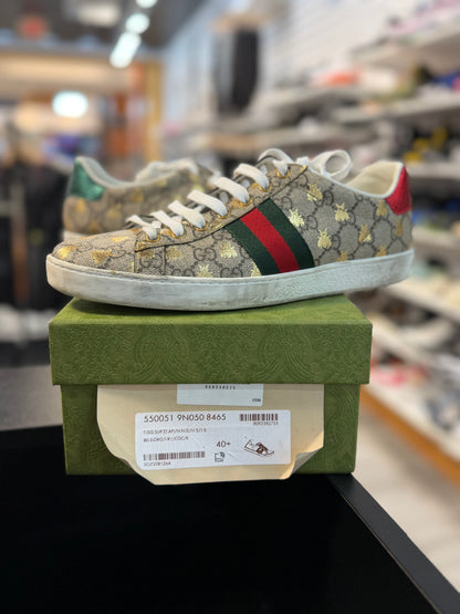 *USED* Gucci Ace GG Supreme Bees (W)