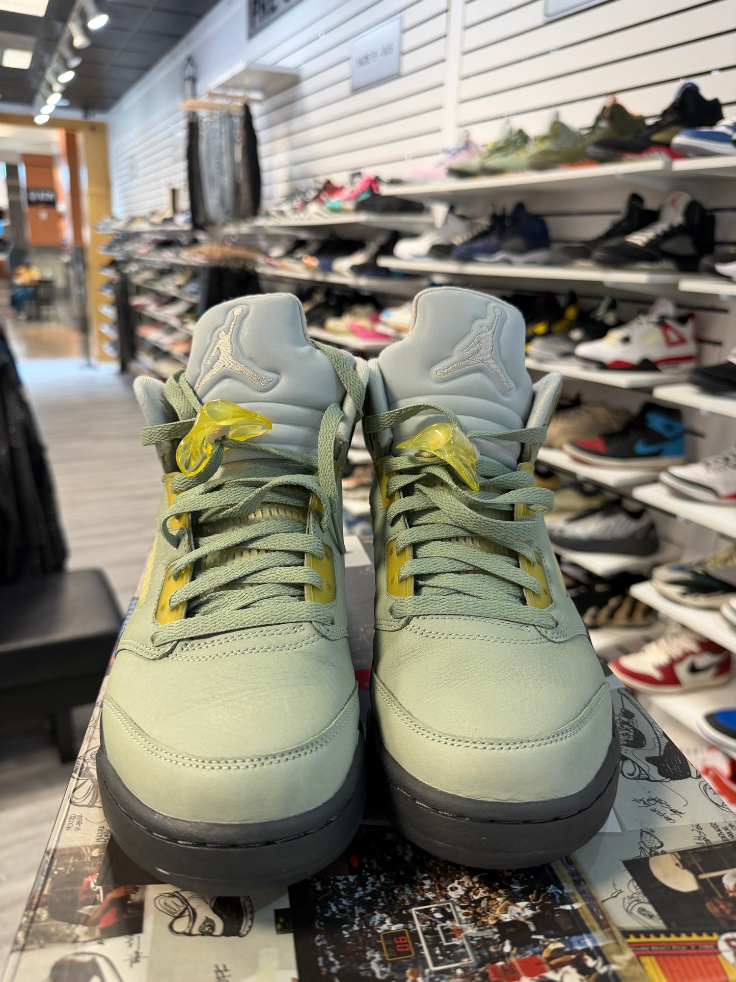 *USED* Jordan 5 Retro Jade Horizon