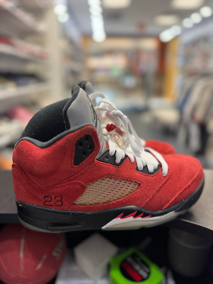 *USED* Jordan 5 Retro Raging Bull Red (2021)
