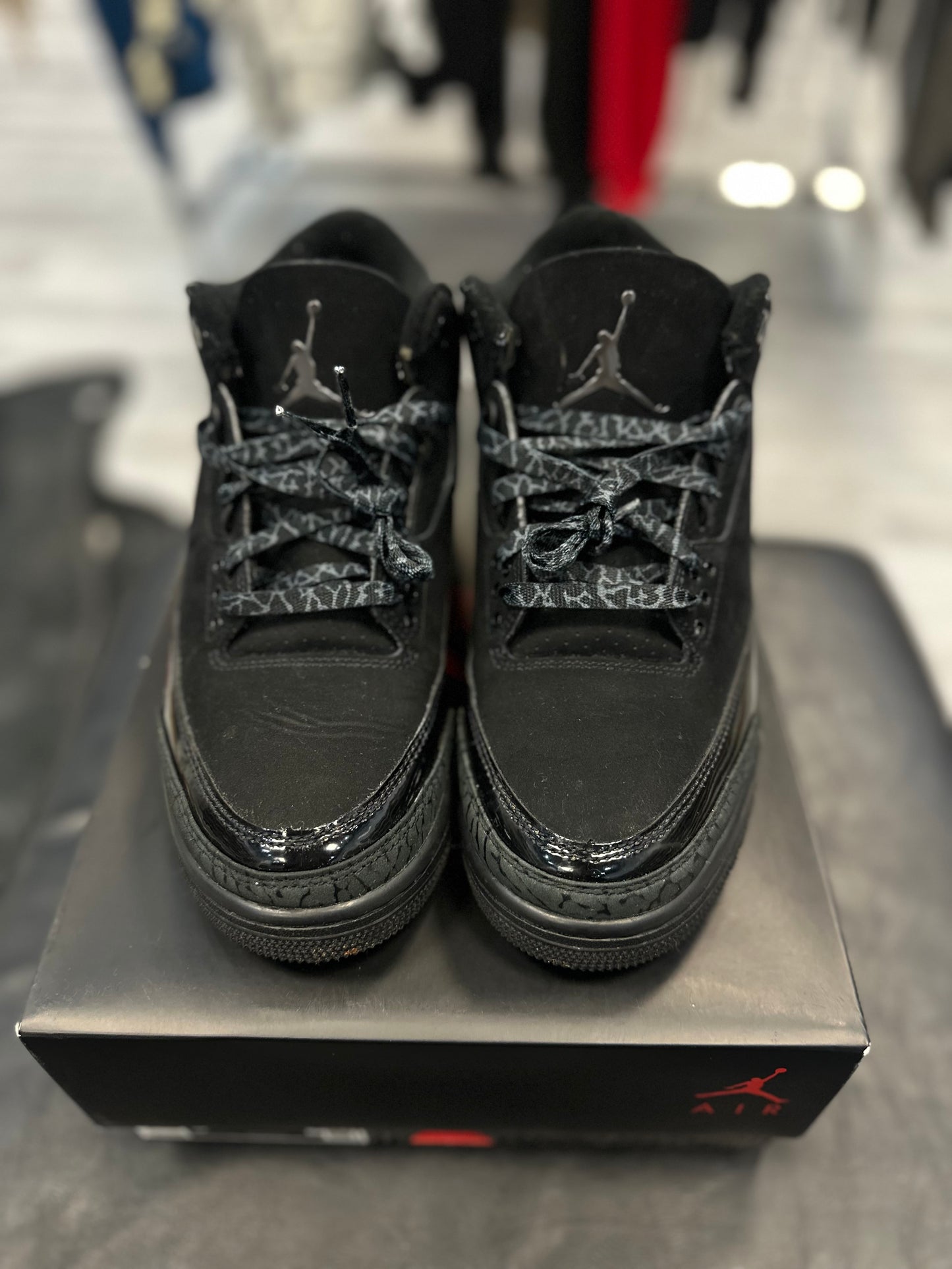 *USED* Jordan 3 Retro Black Cat
