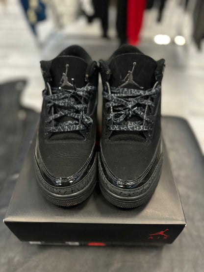 *USED* Jordan 3 Retro Black Cat