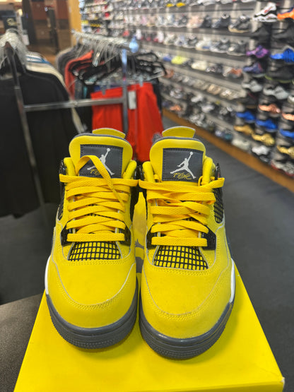 *USED*  Jordan 4 Retro Lightning (2021) (GS)