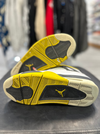 *USED* Jordan 4 Retro Vivid Sulfur (Women's)