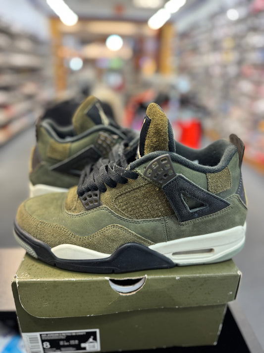 *USED* Jordan 4 Retro SE Craft Medium Olive
