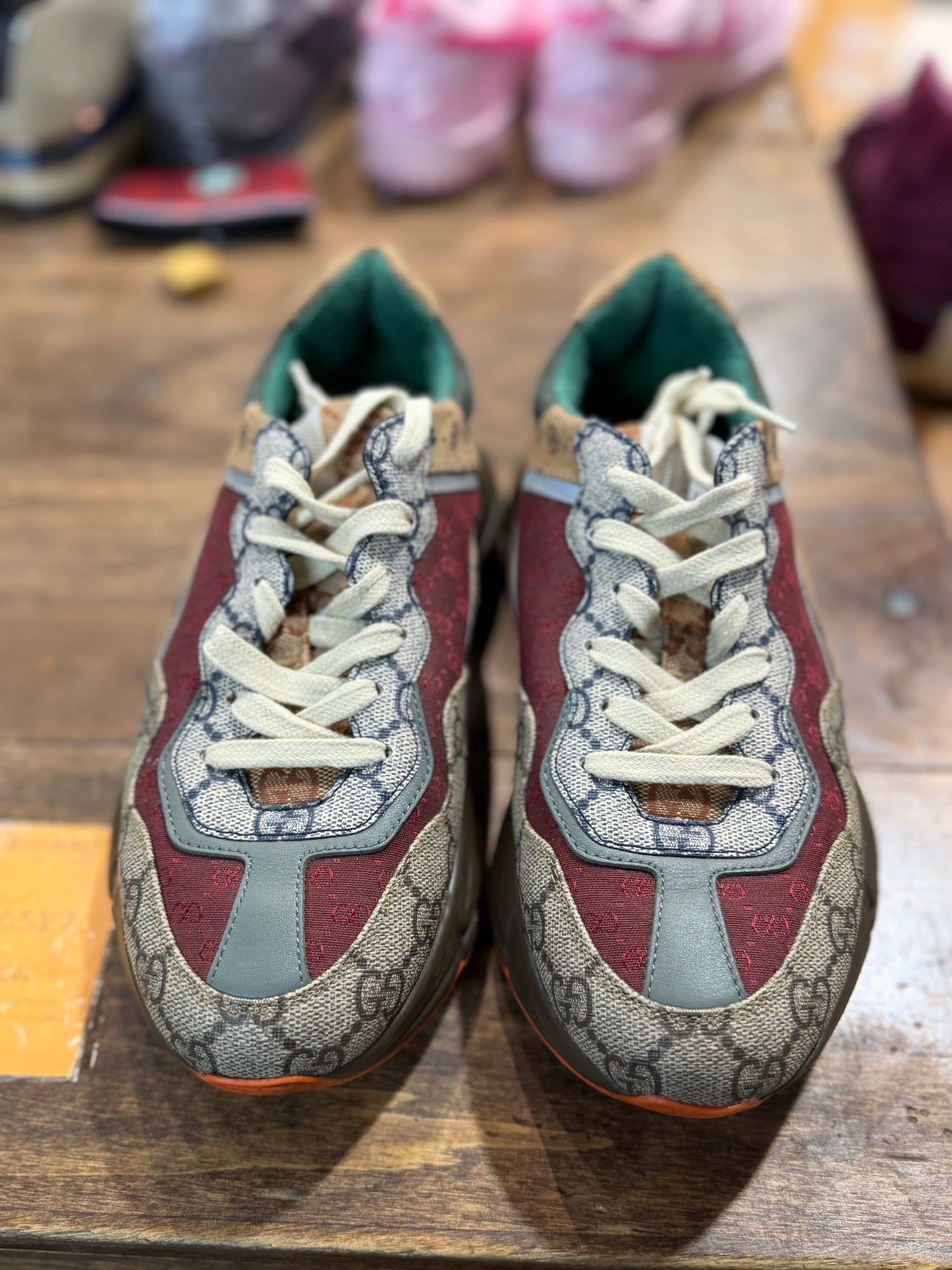 *USED* Gucci Rhyton Brick Red