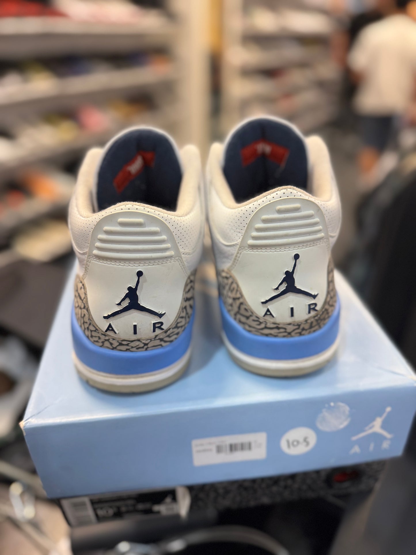 *USED* Jordan 3 Retro UNC (2020)