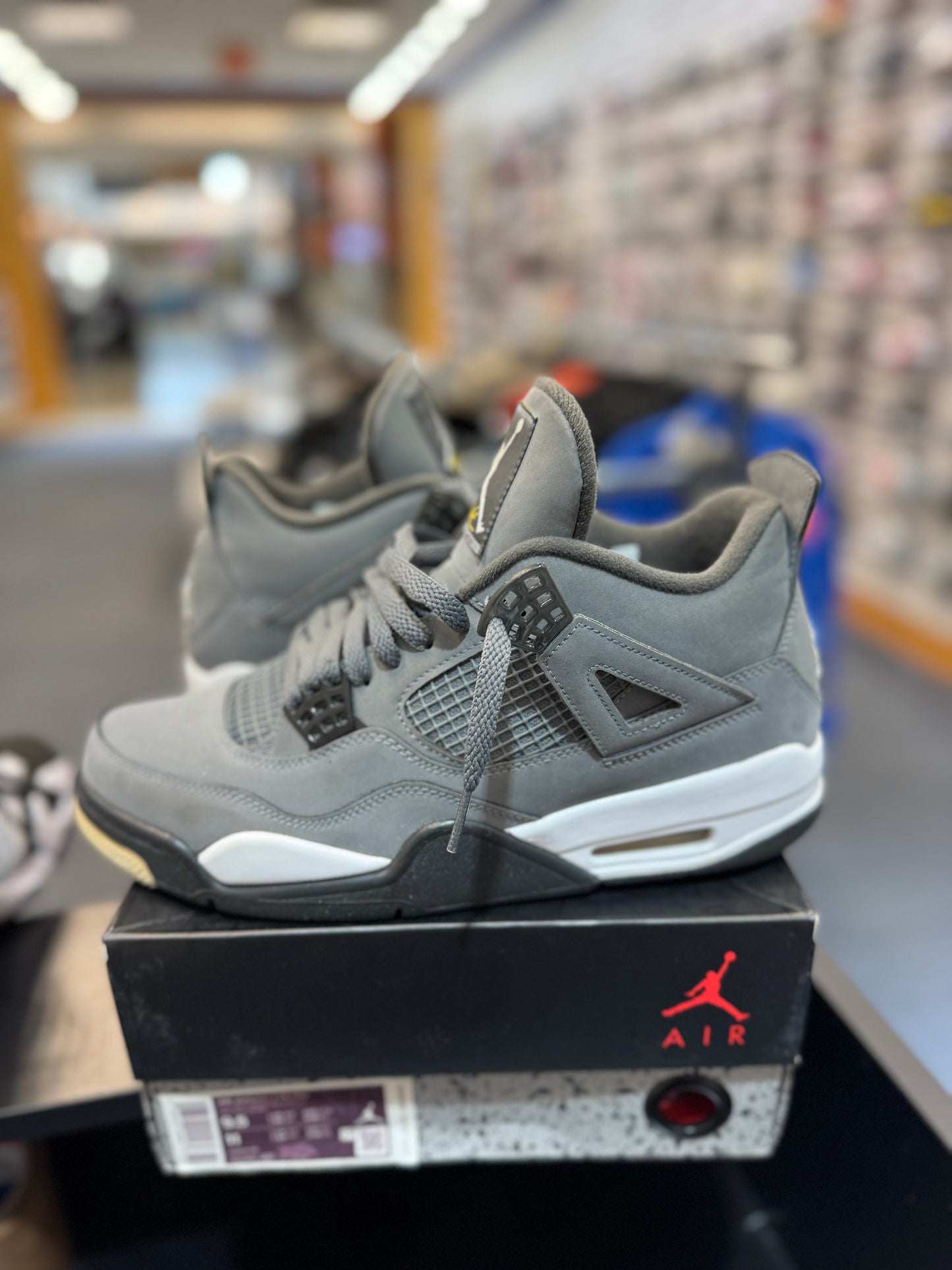 *USED* Jordan 4 Retro Cool Grey (2019)