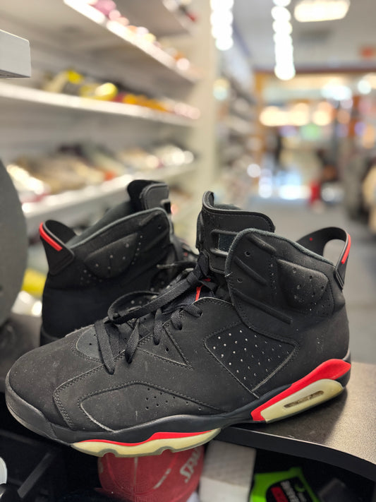 *USED* Jordan 6 Retro Black Infrared (2019)