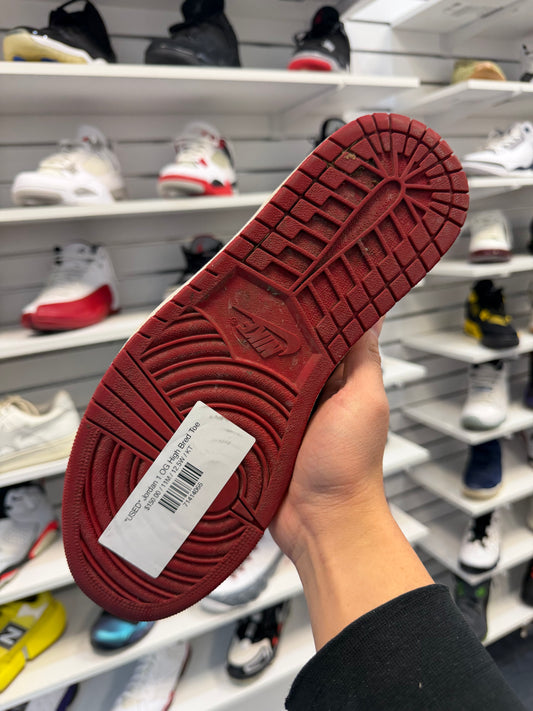 *USED* Jordan 1 OG High Bred Toe