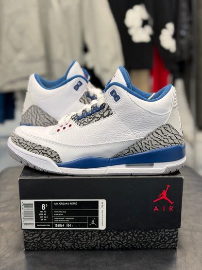 *USED* Jordan 3 Retro True Blue (2011)