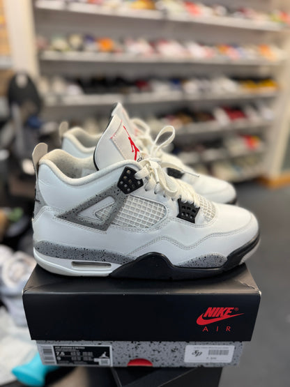 *USED* Jordan 4 Retro White Cement (2025)