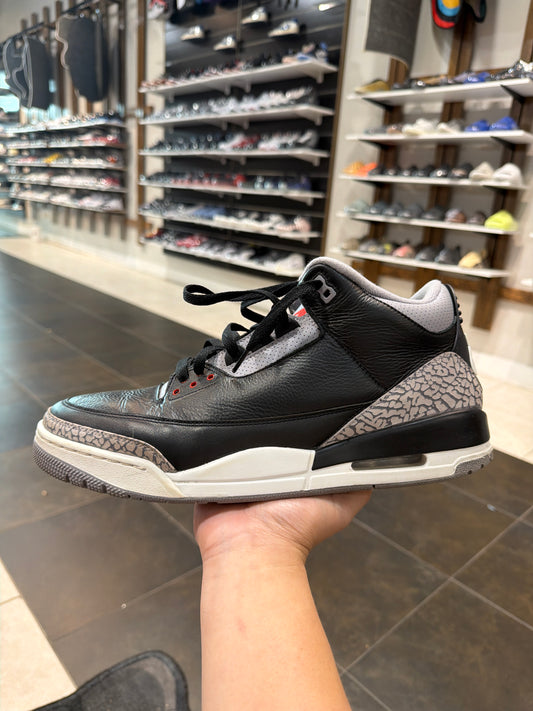 *USED* Jordan 3 Retro Black Cement