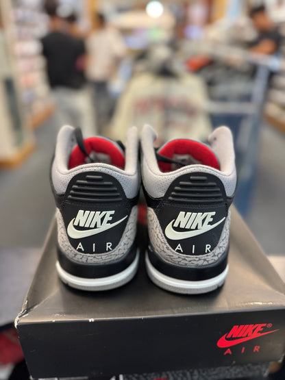 *USED* Jordan 3 Retro OG Black Cement (2024)