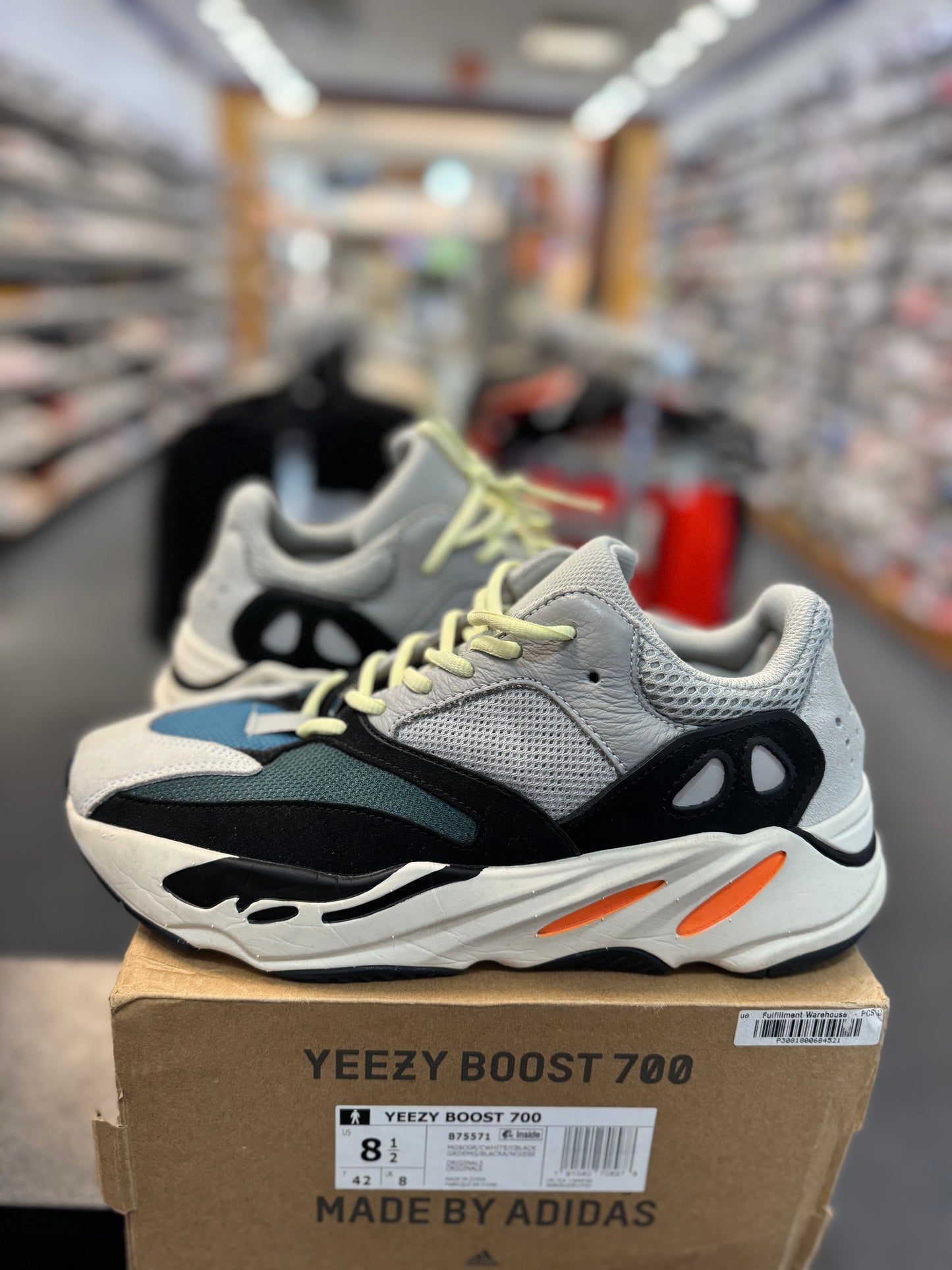 *USED* adidas Yeezy Boost 700 Waverunner