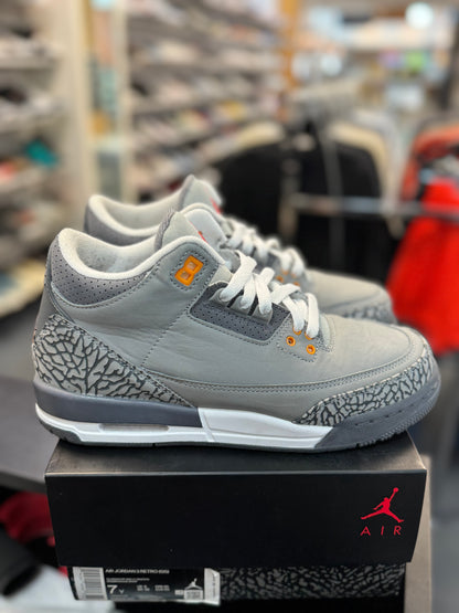*USED* Jordan 3 Retro Cool Grey (2021) (GS)