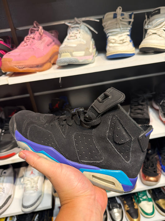 *USED* Jordan 6 Retro Aqua (GS)