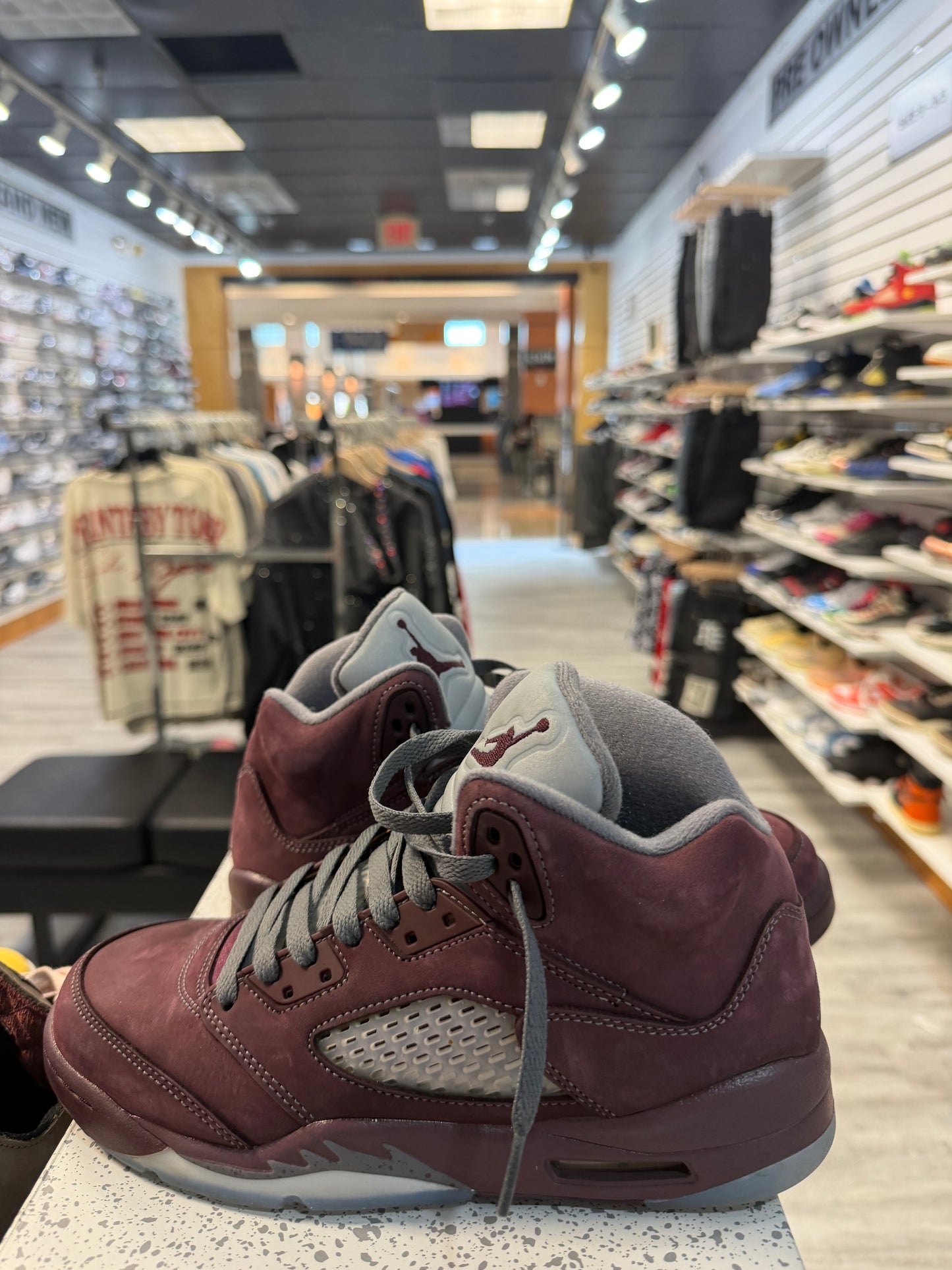 *USED* Jordan 5 Retro Burgundy (2023) (GS)