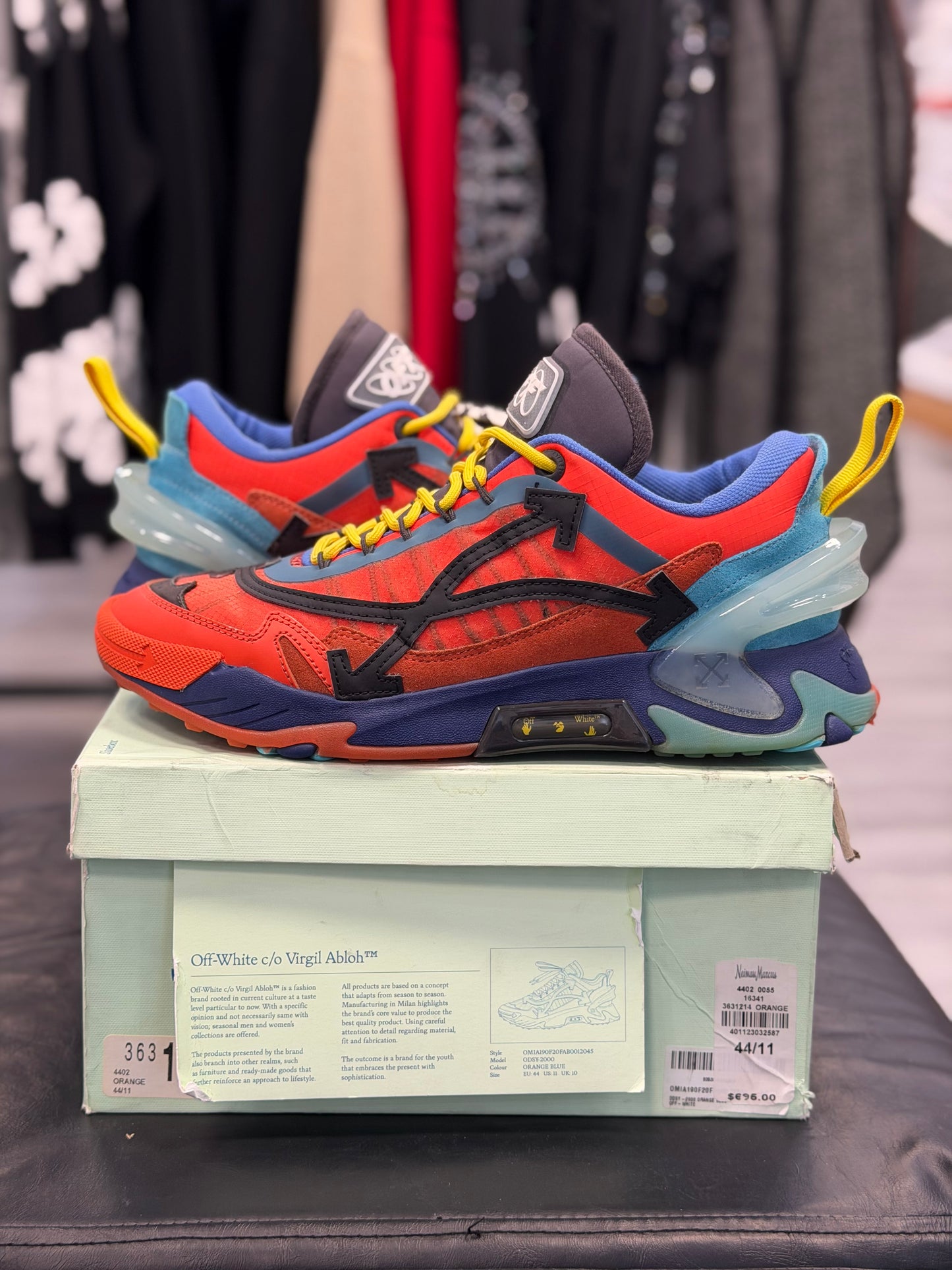 *USED* OFF-WHITE Odsy-2000 Orange Blue