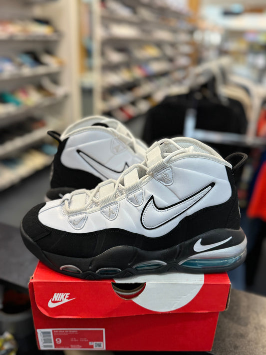 *USED* Nike Air Max Uptempo 95 White Black Teal
