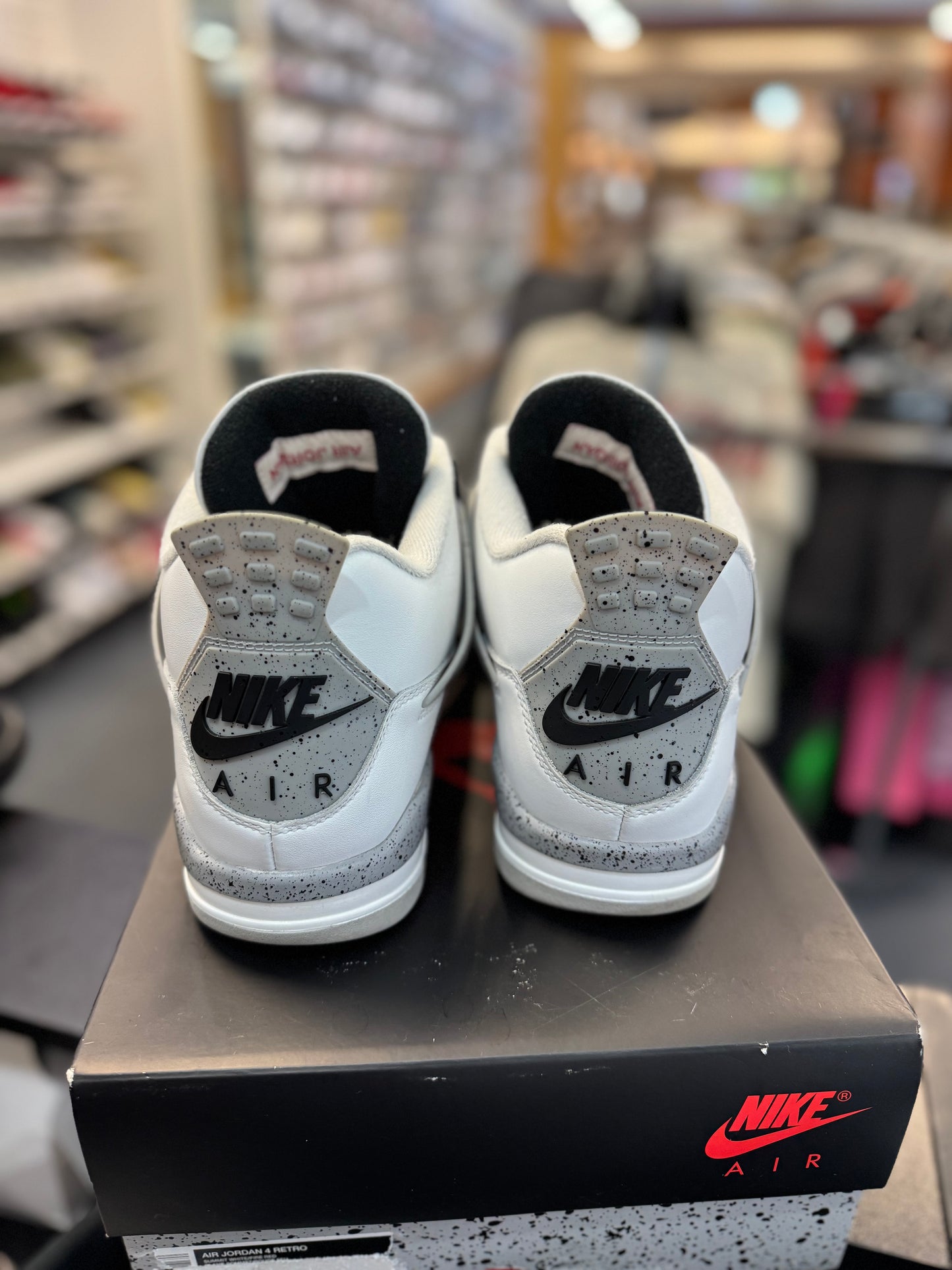 *USED* Jordan 4 Retro White Cement (2025)