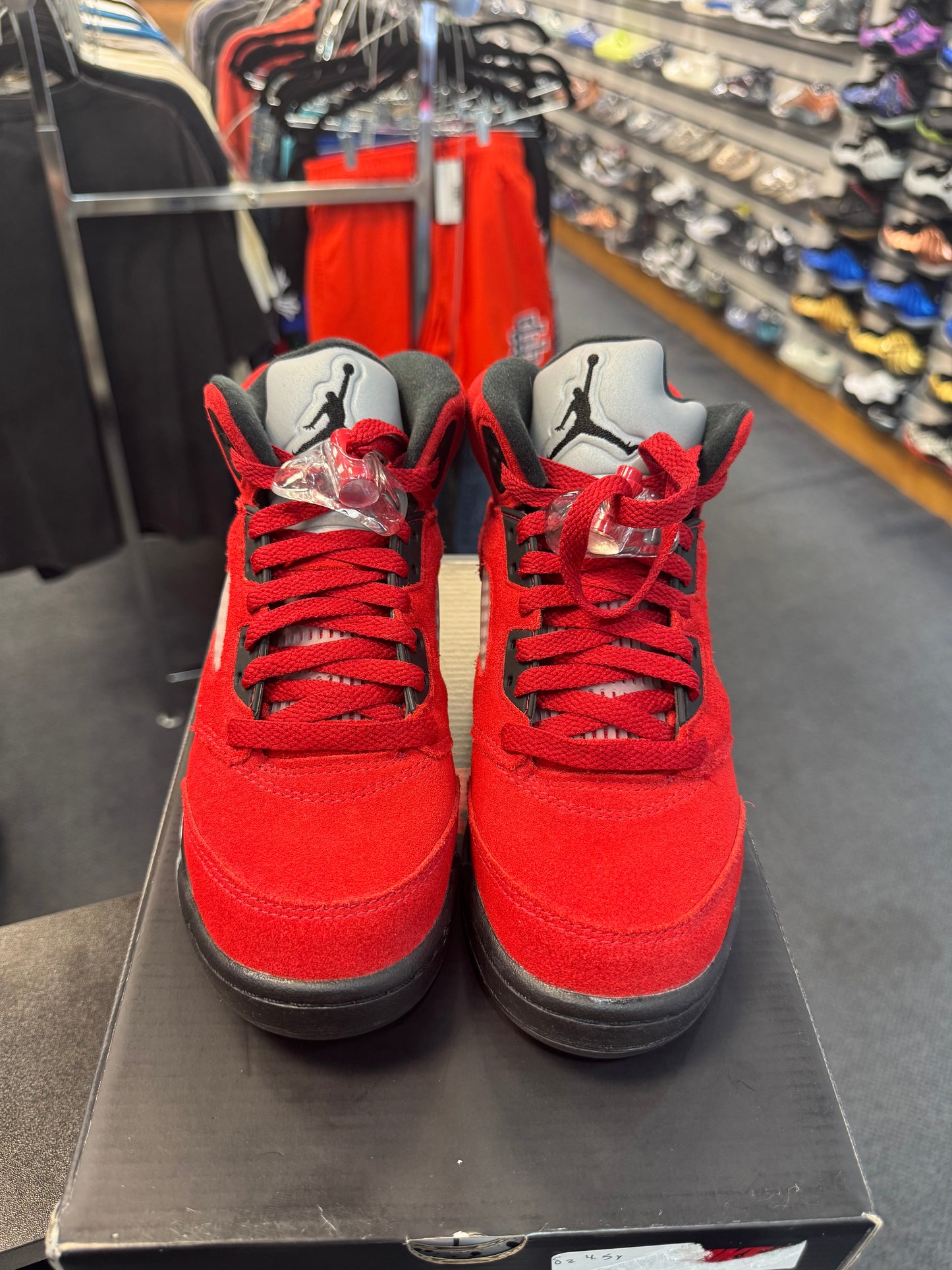 *USED*  Jordan 5 Retro Raging Bull Red (2021) (GS)